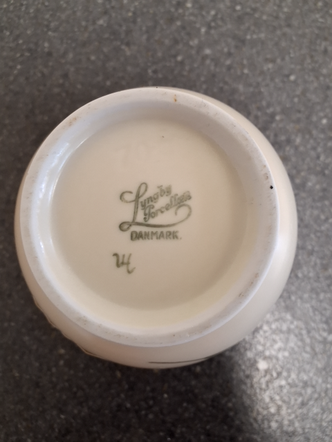 Lyngby vase fisk